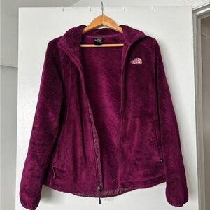 The North Face Women's Burgundy Teddy Jacket
